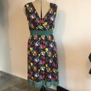 ModCloth stretchy Lemur-Print Dress